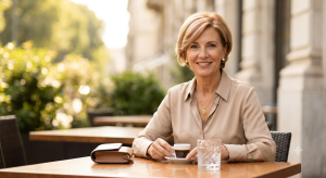 donna matura al primo incontro conoscitivo 